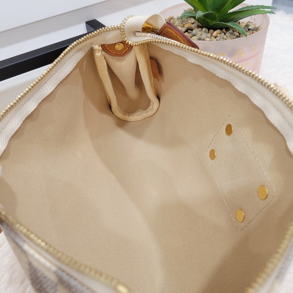 💕DISCONTINUED Very Rare Louis Vuitton EVA Crossbody/ Belt Bag Damier AZUR - Picture 10 of 15